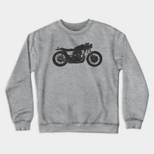 Cafe Racer Motorcycle Sketch design Crewneck Sweatshirt